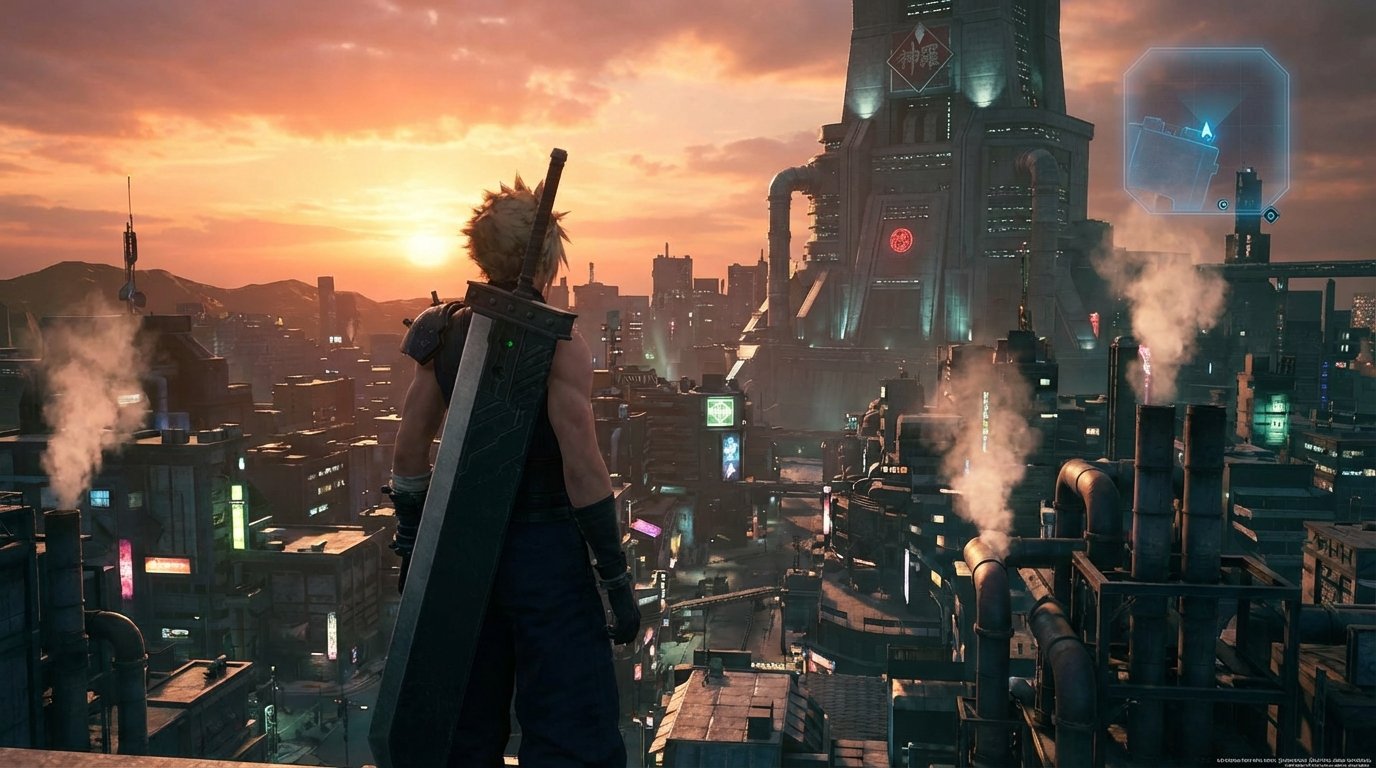 Final Fantasy VII game screenshot