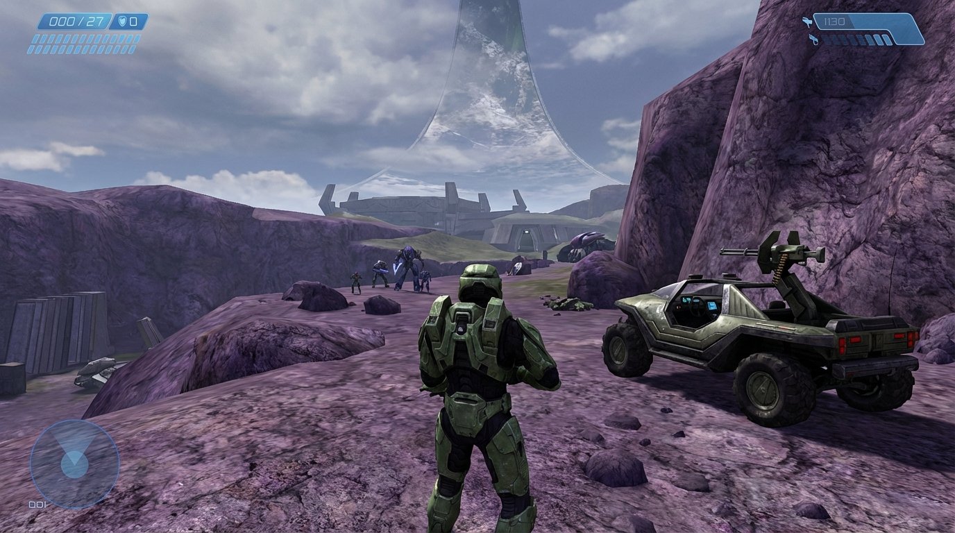 Halo: Combat Evolved game screenshot
