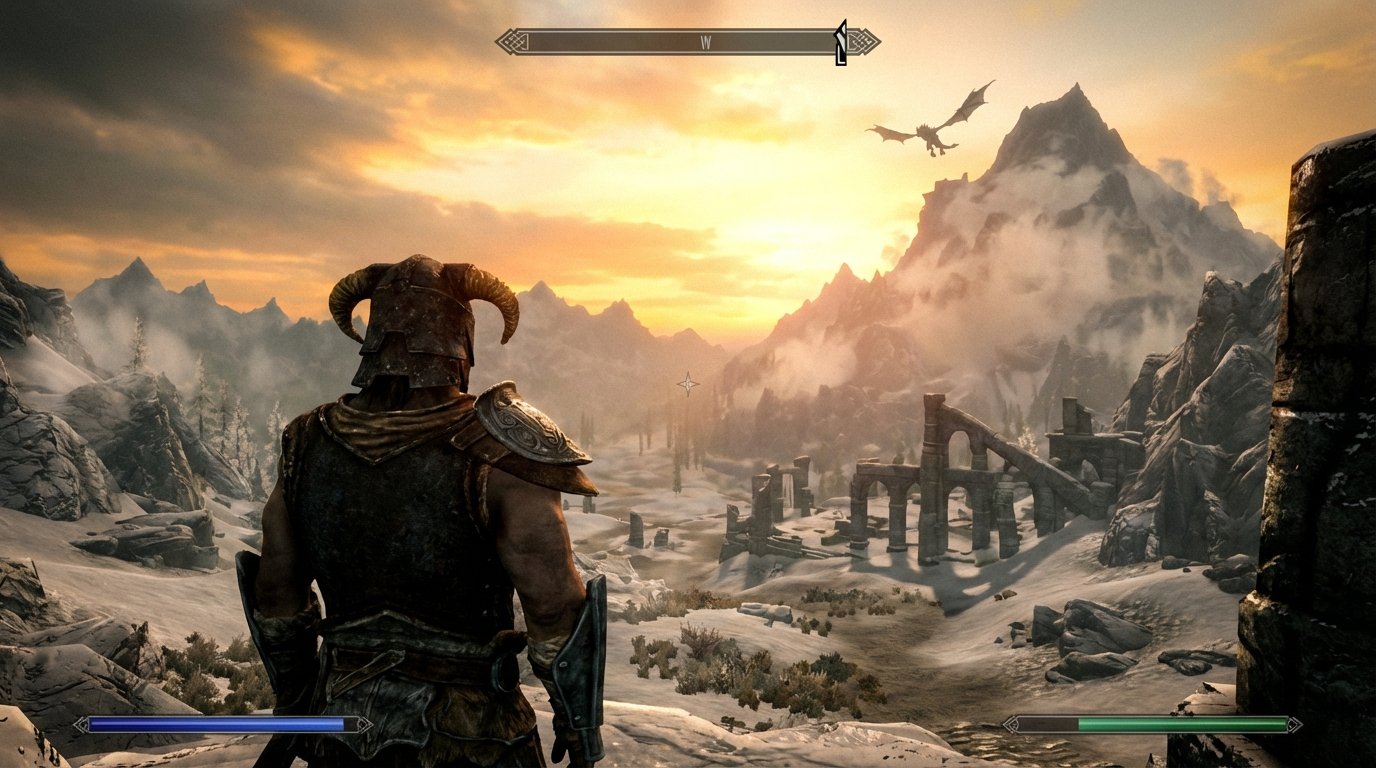 The Elder Scrolls V: Skyrim game screenshot