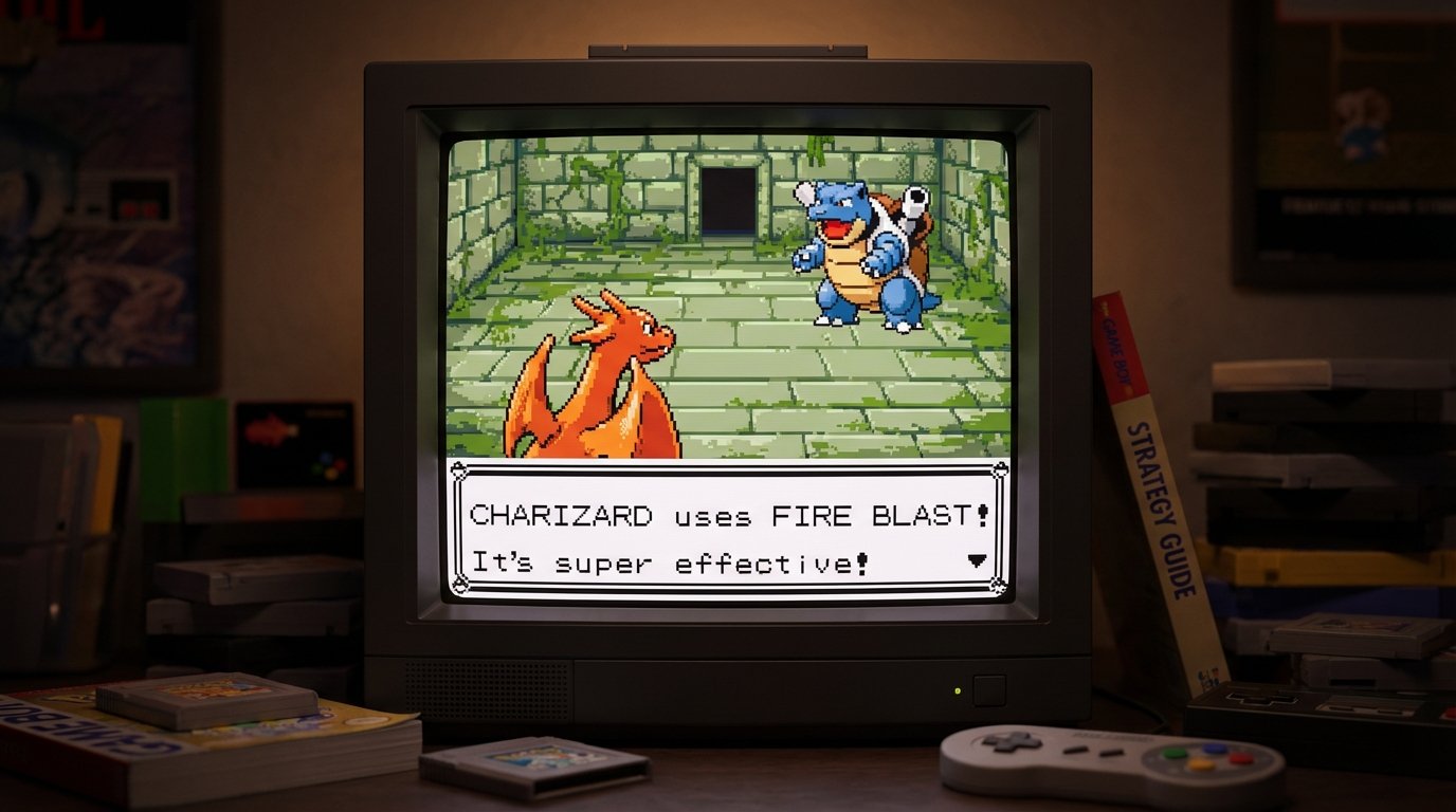 Pokémon Red & Blue game screenshot