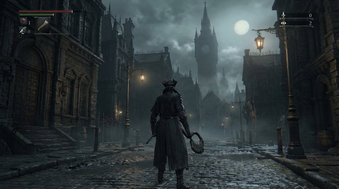 Bloodborne game screenshot