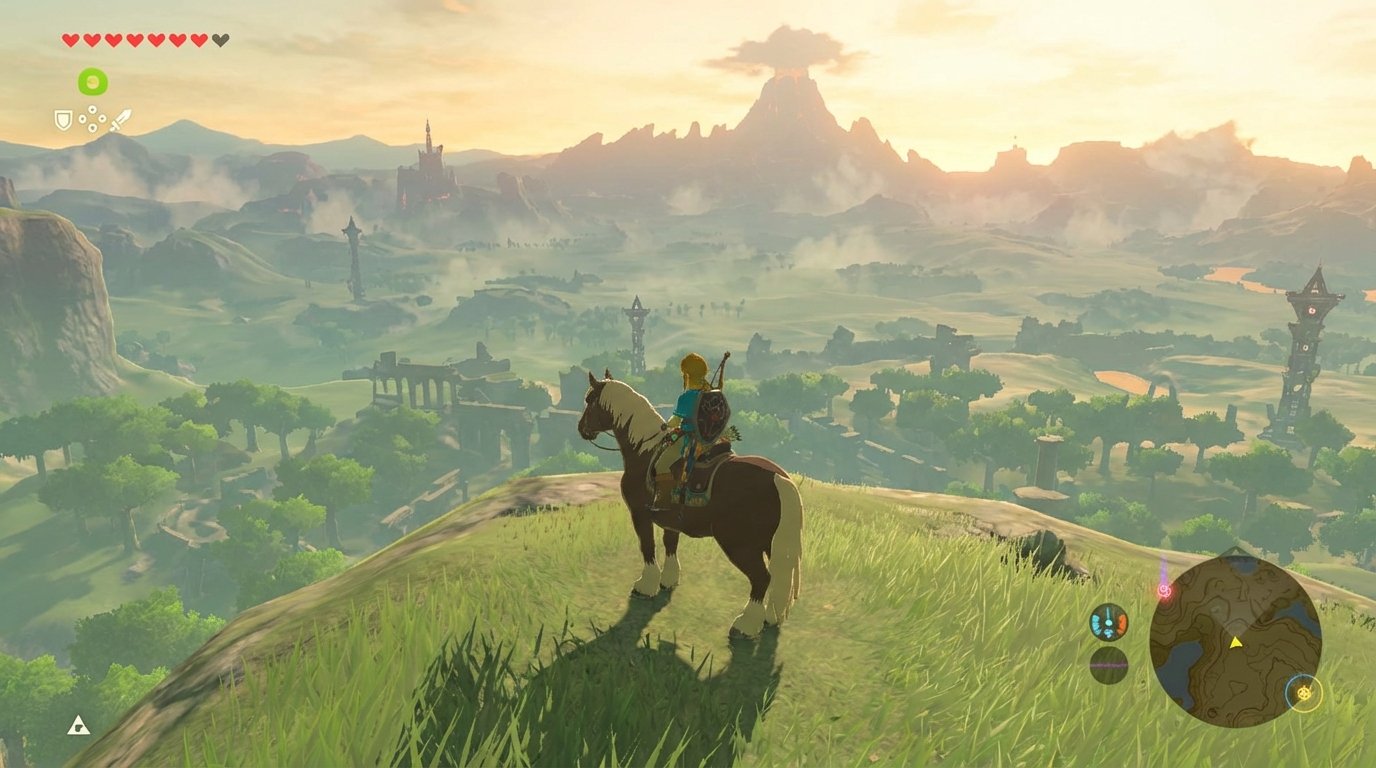 The Legend of Zelda: Breath of the Wild game screenshot