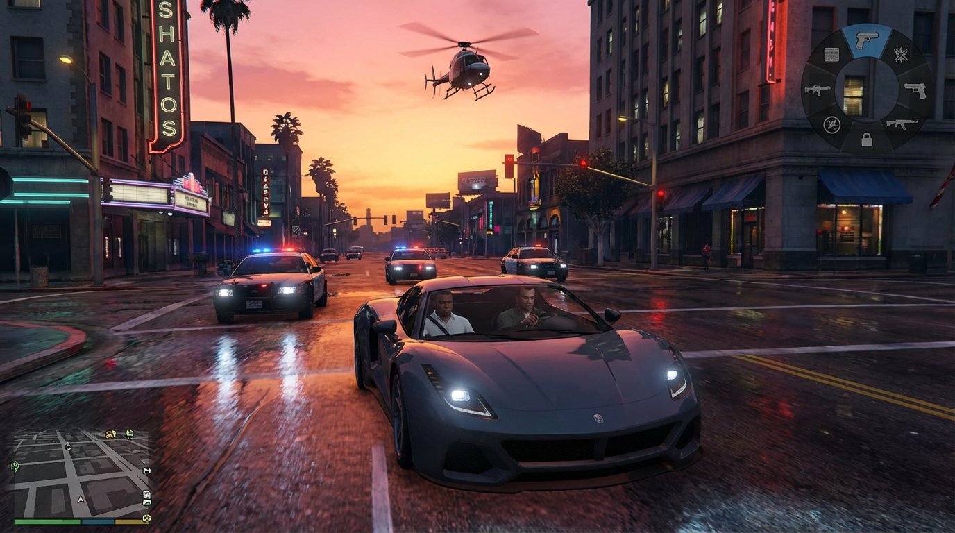 Grand Theft Auto V game screenshot