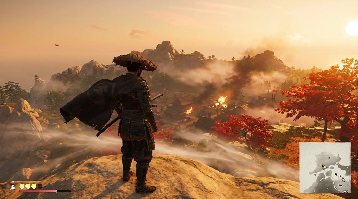 Ghost of Tsushima game screenshot