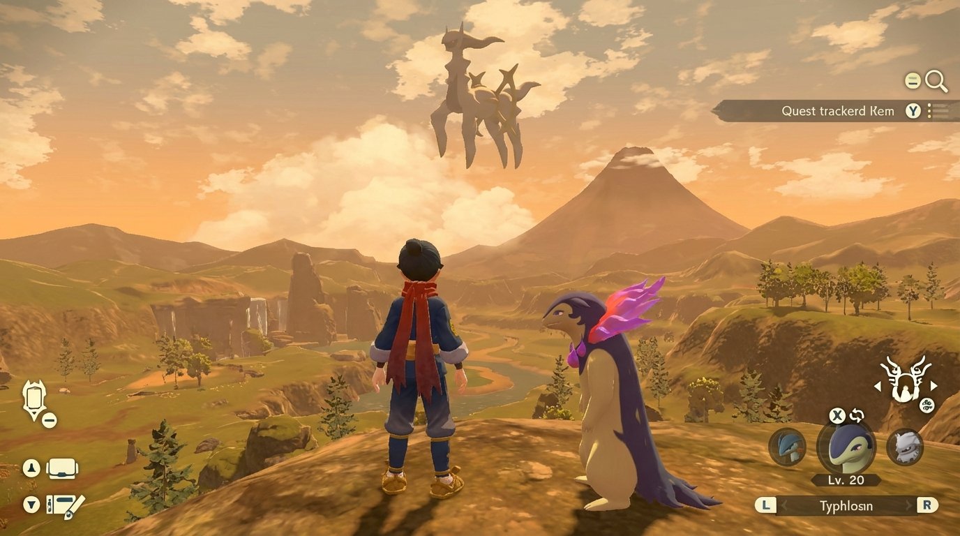 Pokémon Legends: Arceus game screenshot