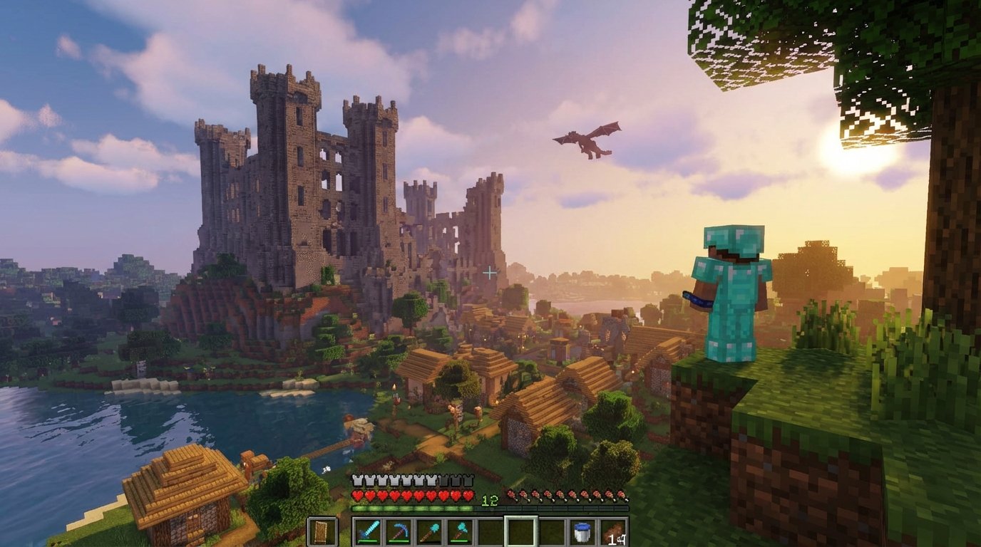 Minecraft game screenshot
