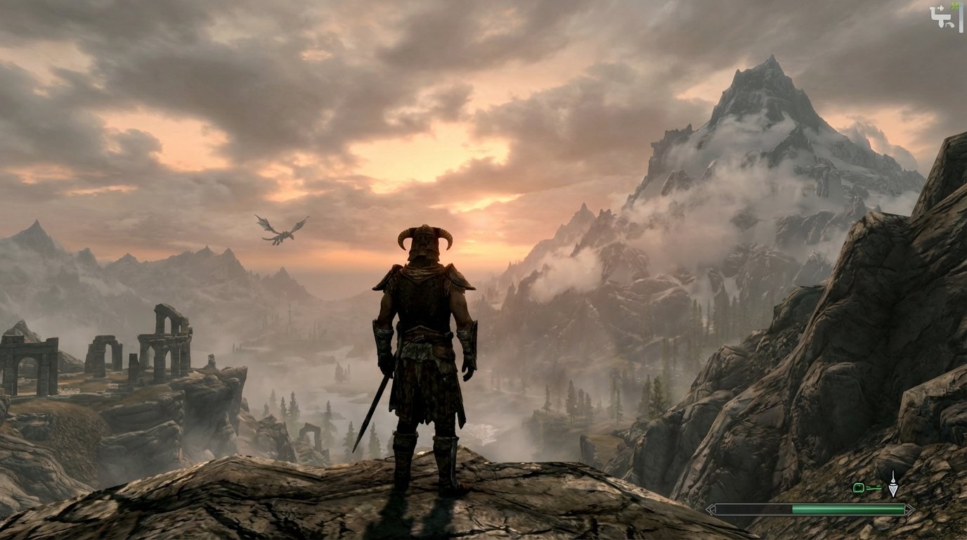 The Elder Scrolls V: Skyrim game screenshot