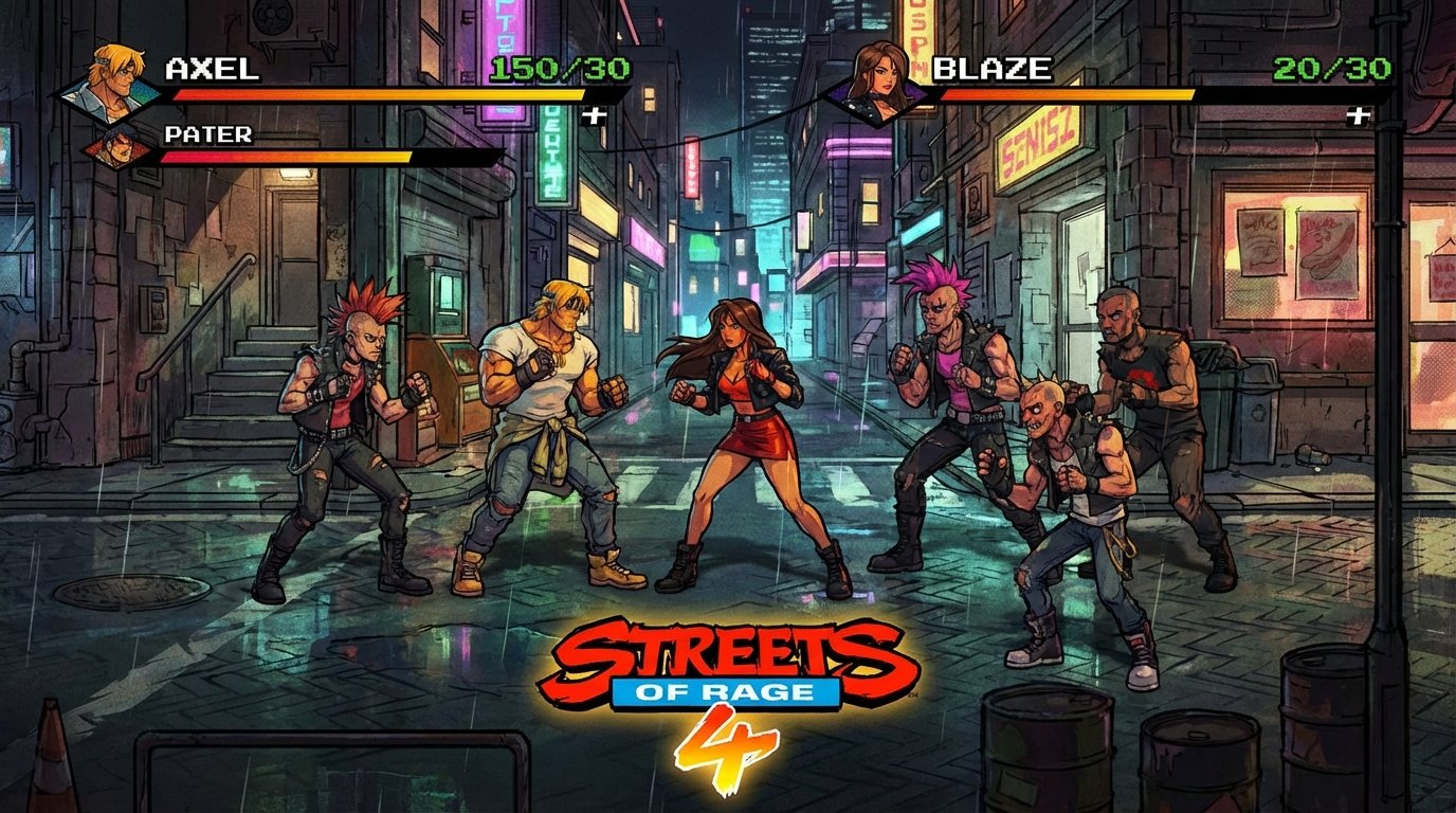 Streets of Rage 4 game screenshot