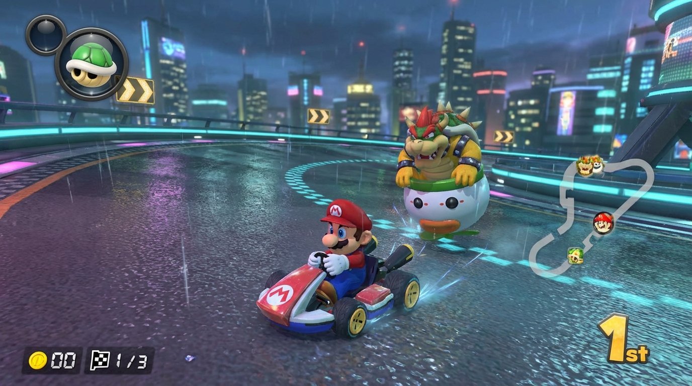Mario Kart 8 Deluxe game screenshot