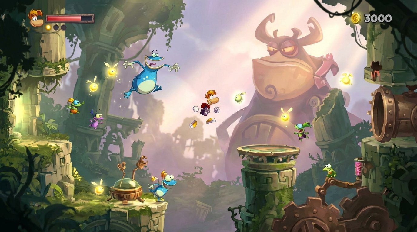 Rayman Legends game screenshot