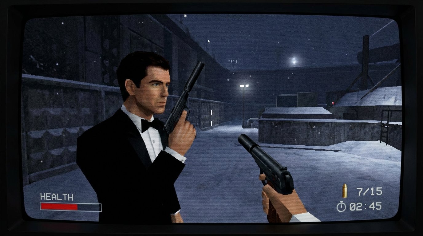 GoldenEye 007 game screenshot