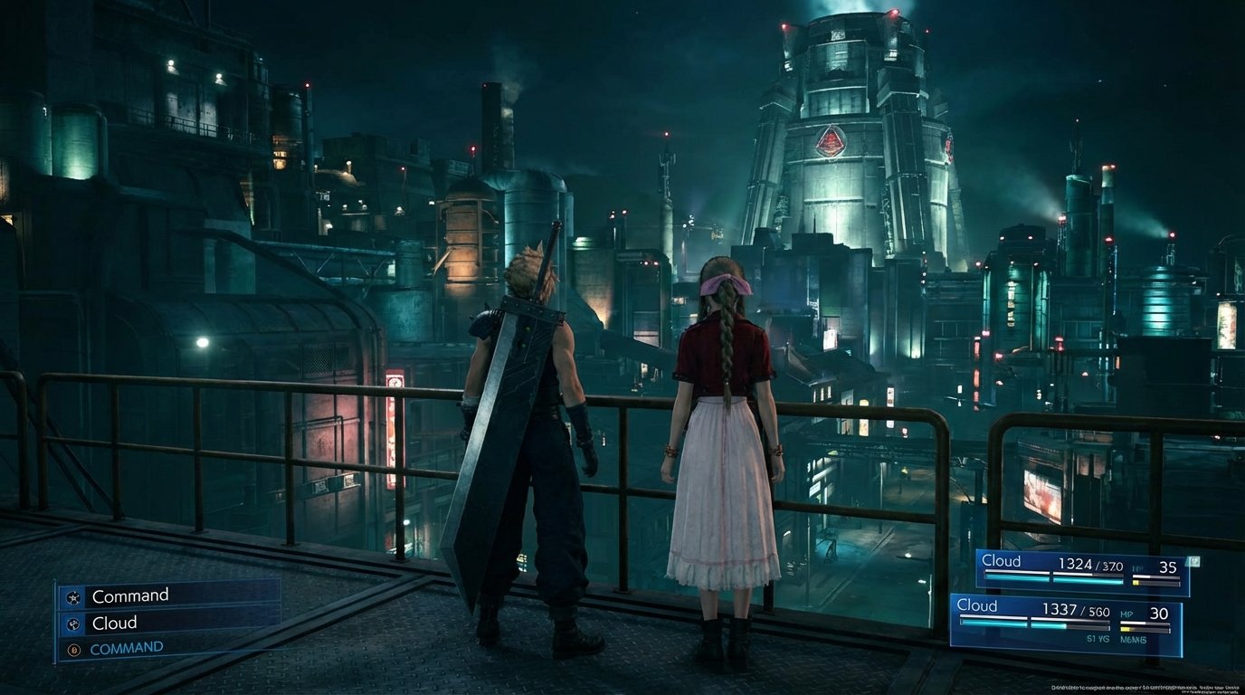 Final Fantasy VII game screenshot