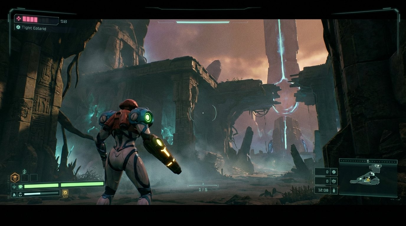 Metroid game screenshot