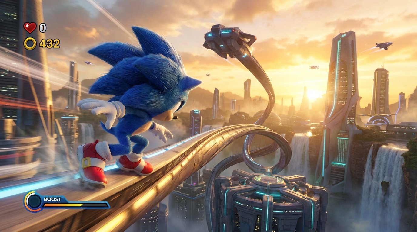 Sonic the Hedgehog game screenshot