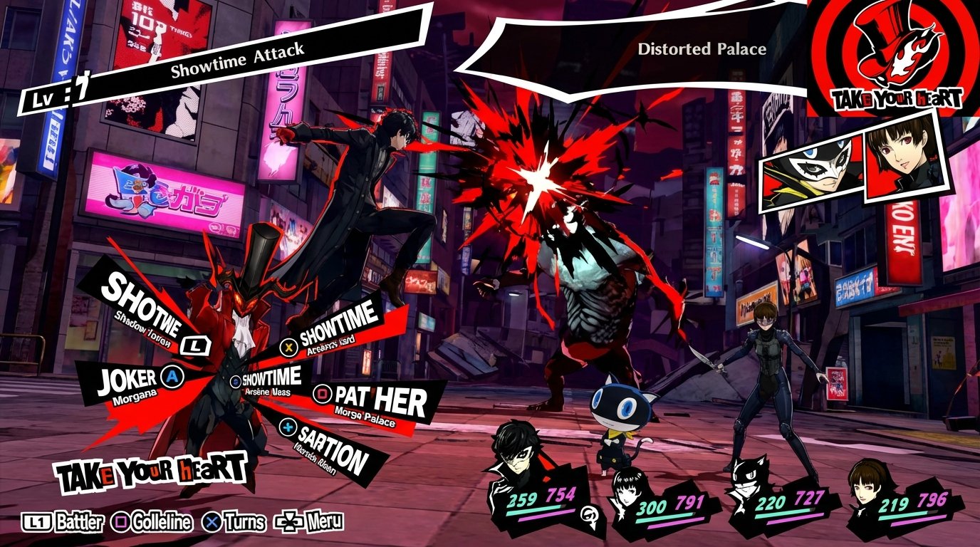 Persona 5 game screenshot