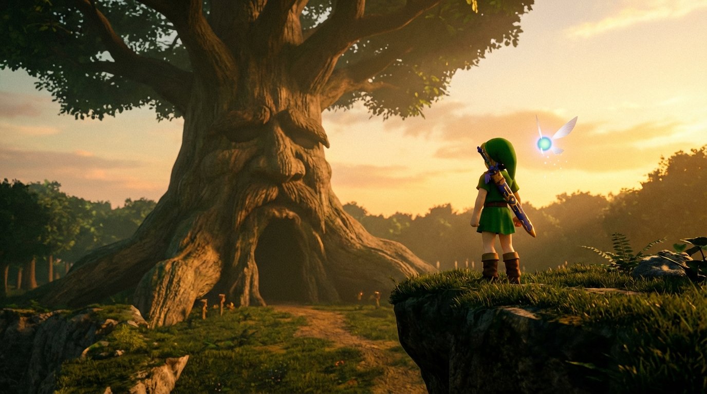The Legend of Zelda: Ocarina of Time game screenshot