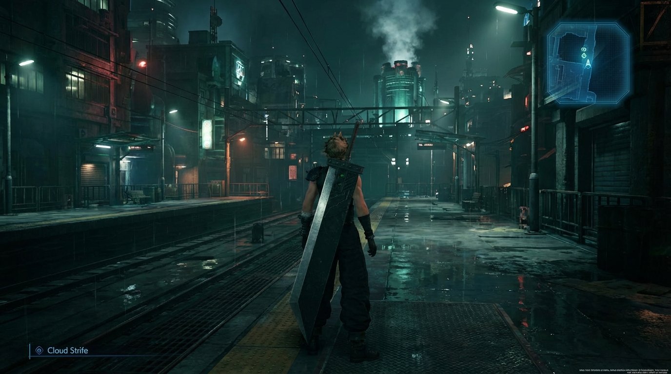 Final Fantasy VII game screenshot