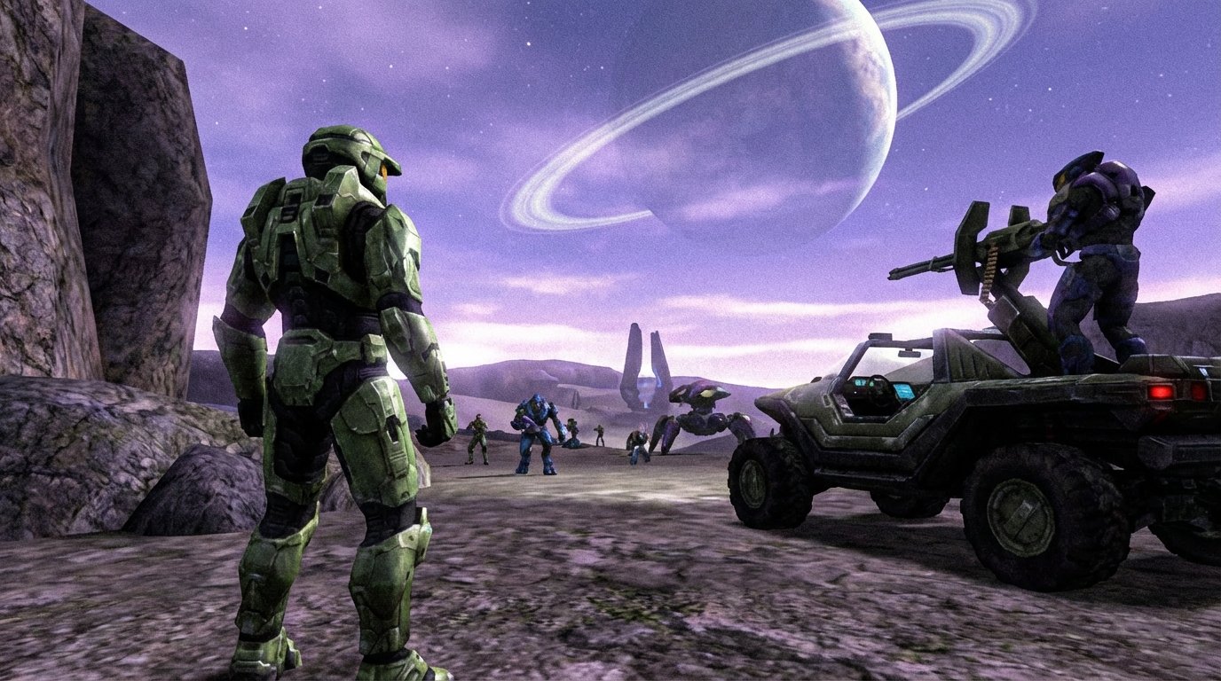 Halo: Combat Evolved game screenshot