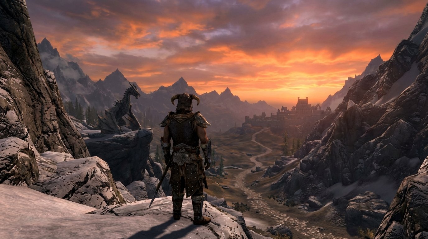 The Elder Scrolls V: Skyrim game screenshot