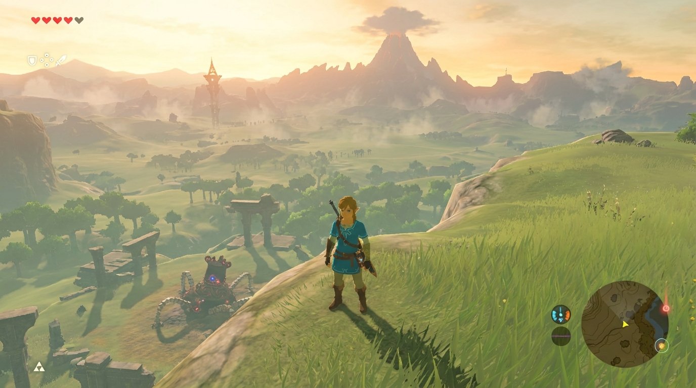 The Legend of Zelda: Breath of the Wild game screenshot