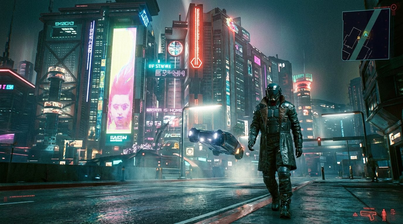 Cyberpunk 2077 game screenshot