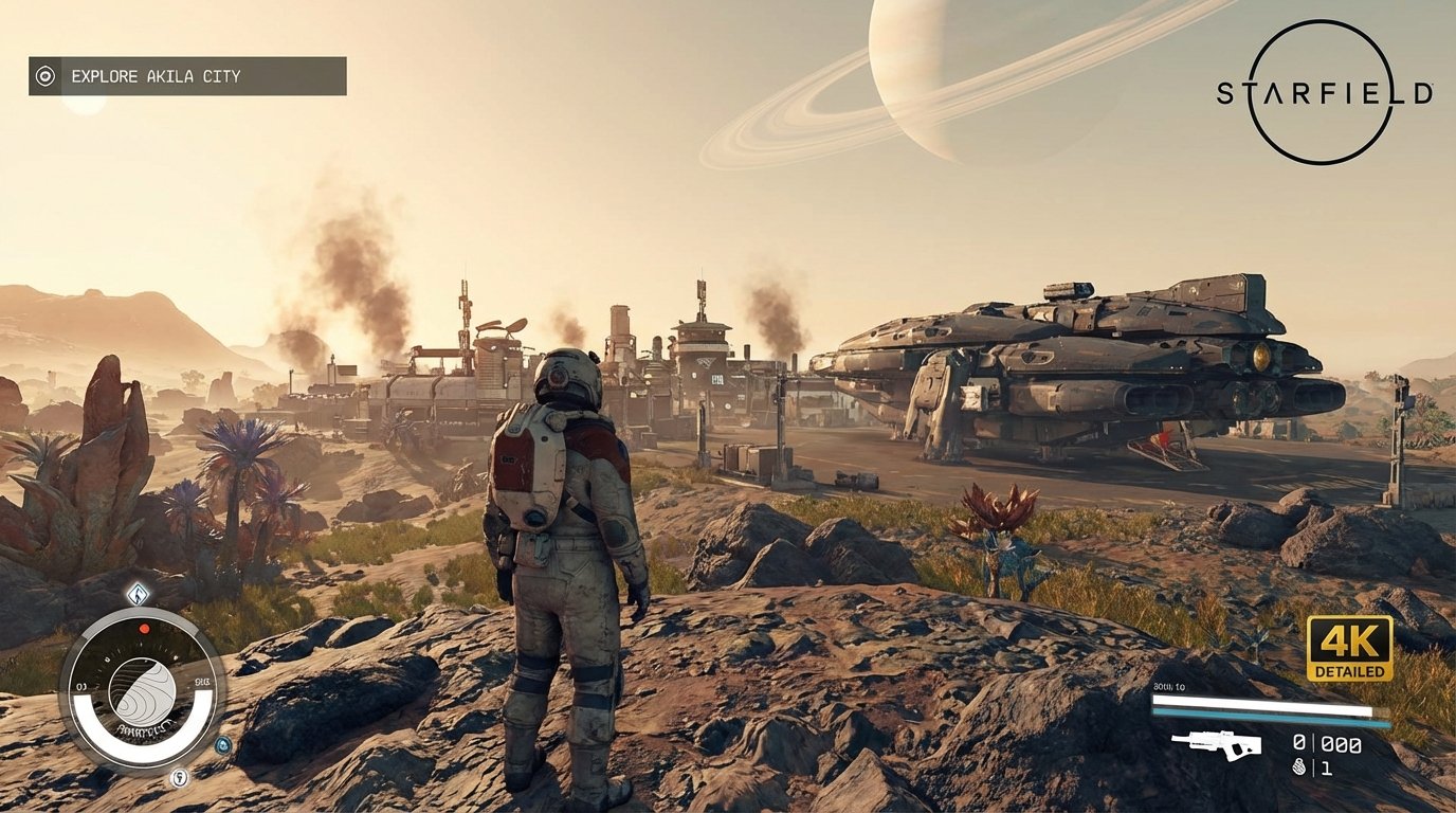 Starfield game screenshot