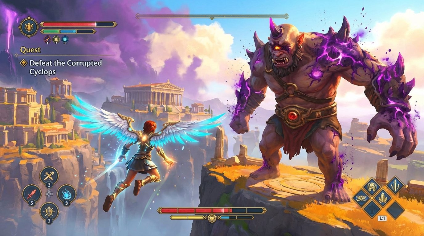 Immortals Fenyx Rising game screenshot