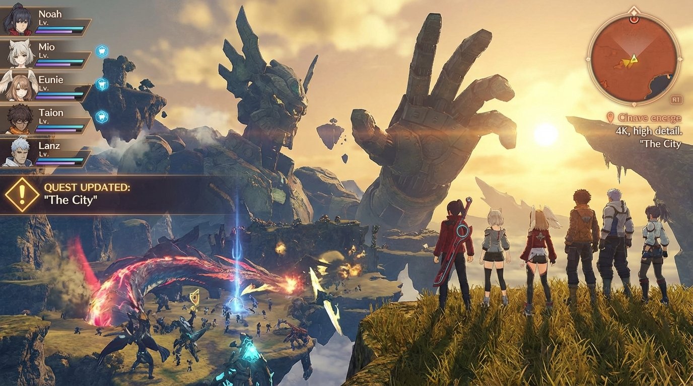 Xenoblade Chronicles 3 game screenshot