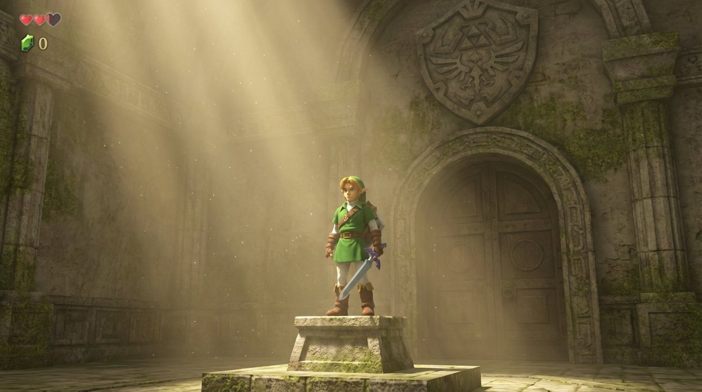 The Legend of Zelda: Ocarina of Time game screenshot