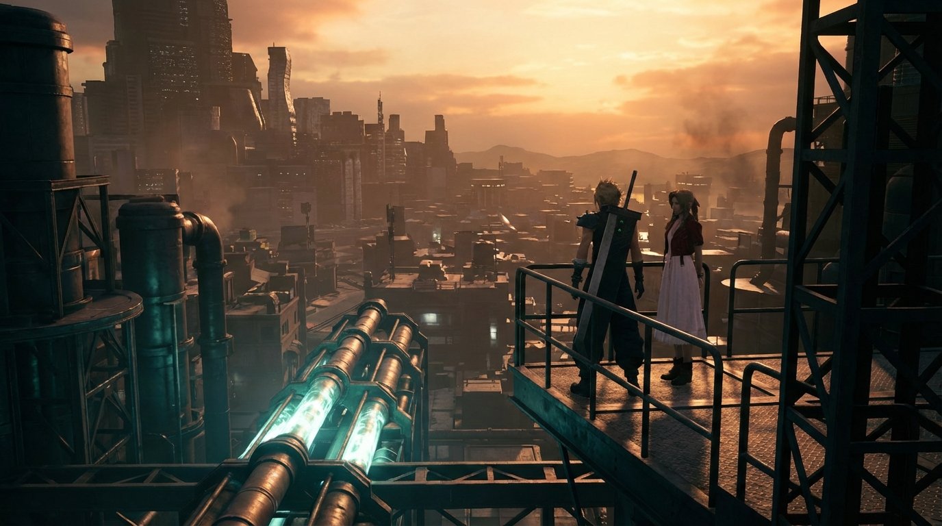 Final Fantasy VII game screenshot