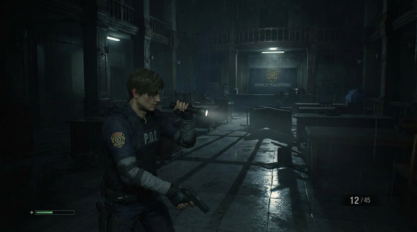 Resident Evil 2 game screenshot