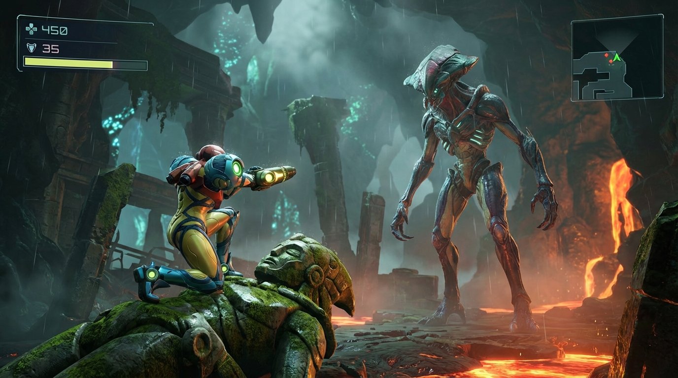 Metroid game screenshot