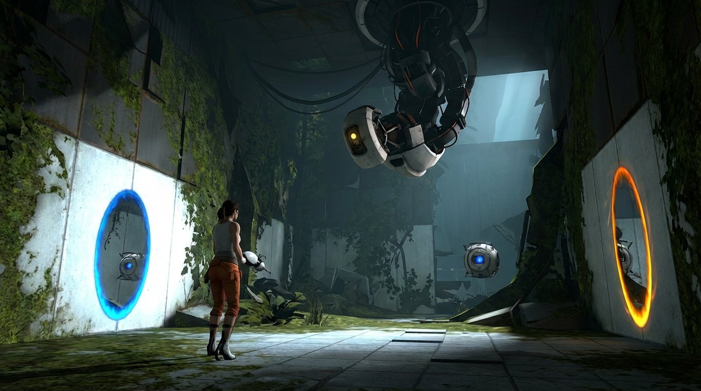 Portal 2 game screenshot