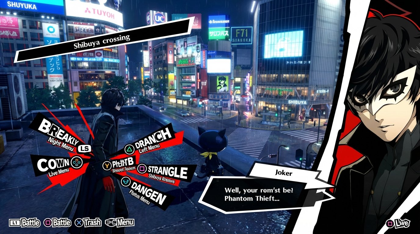 Persona 5 game screenshot