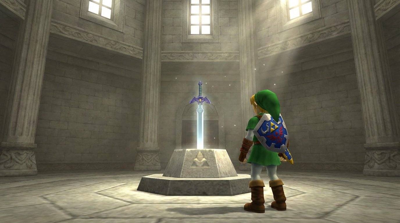 The Legend of Zelda: Ocarina of Time game screenshot