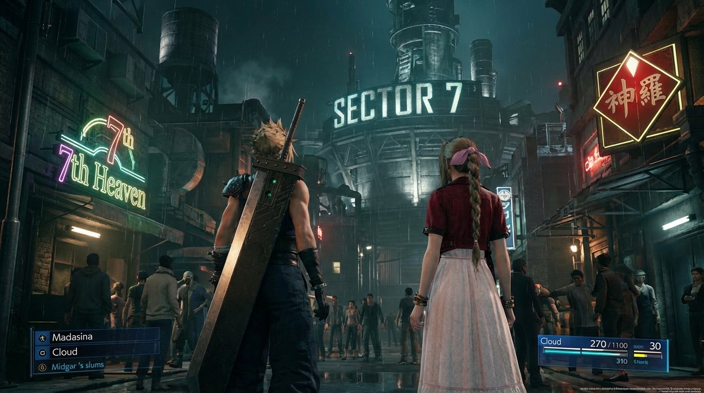 Final Fantasy VII game screenshot