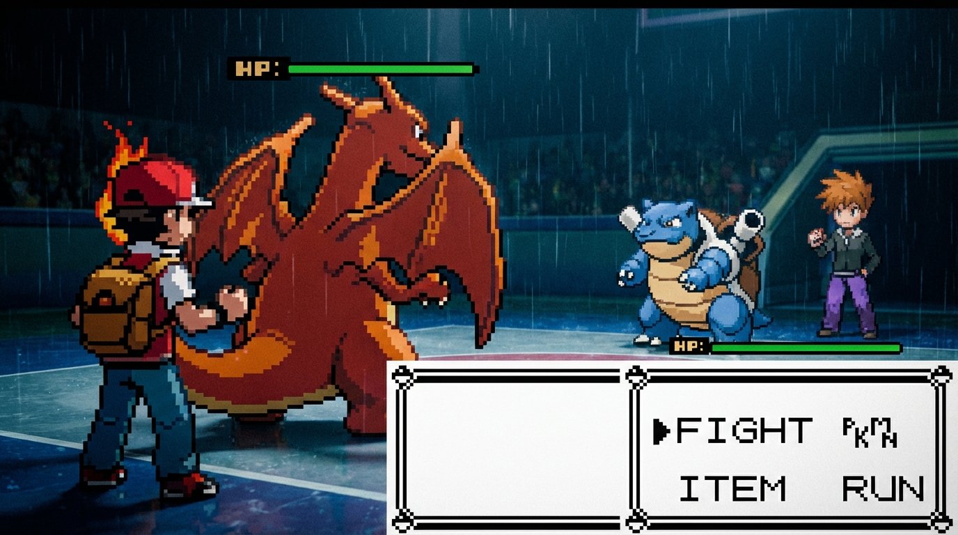Pokémon Red & Blue game screenshot