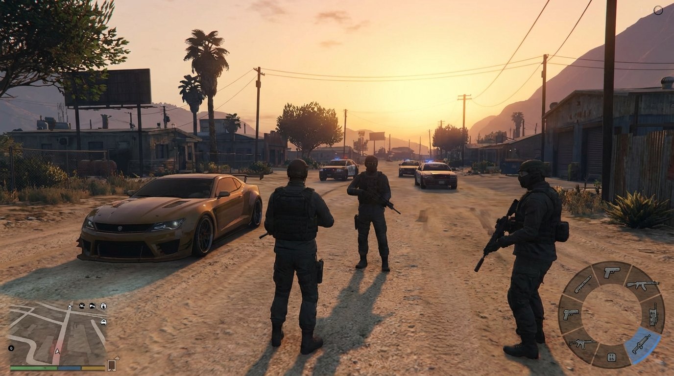 Grand Theft Auto V game screenshot