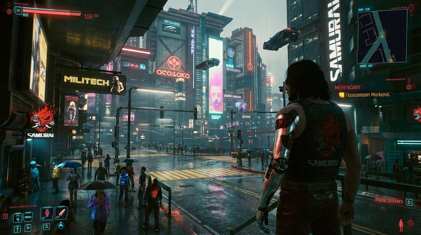 Cyberpunk 2077 game screenshot