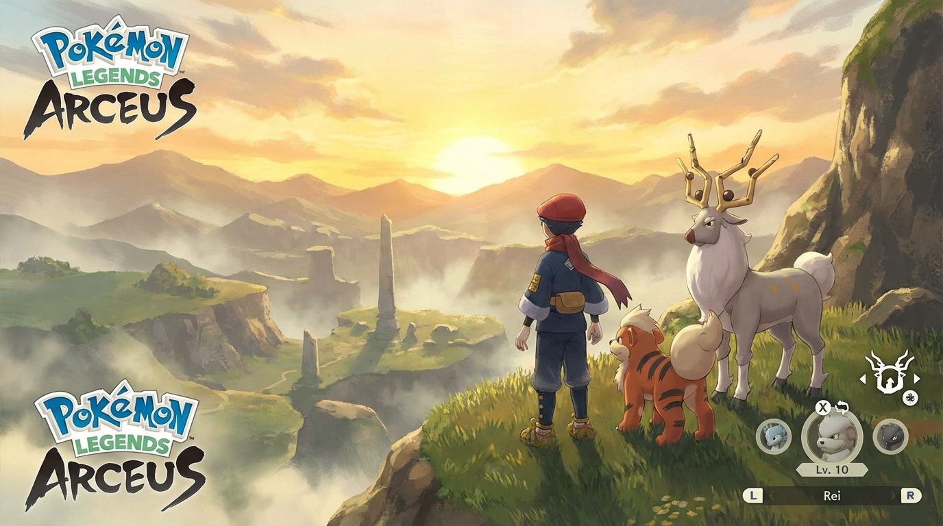 Pokémon Legends: Arceus game screenshot