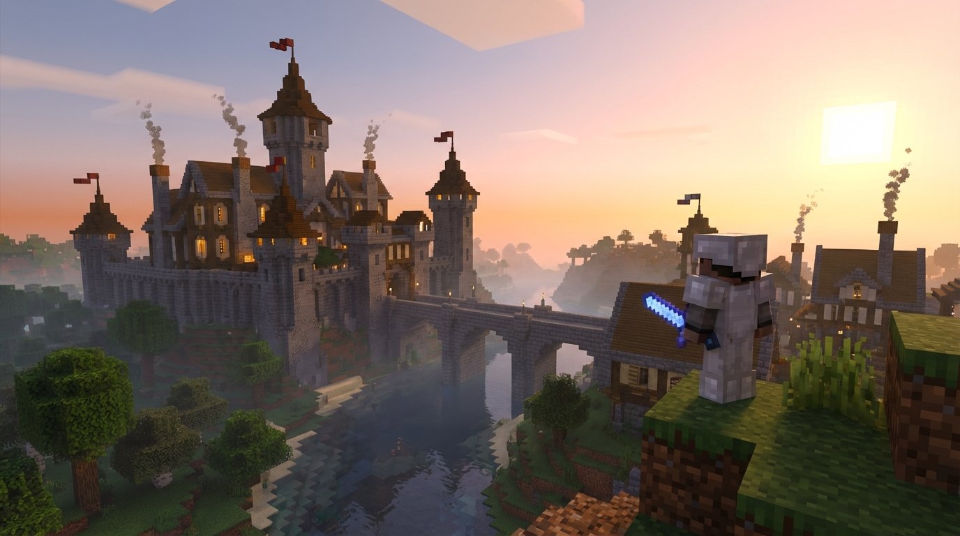 Minecraft game screenshot
