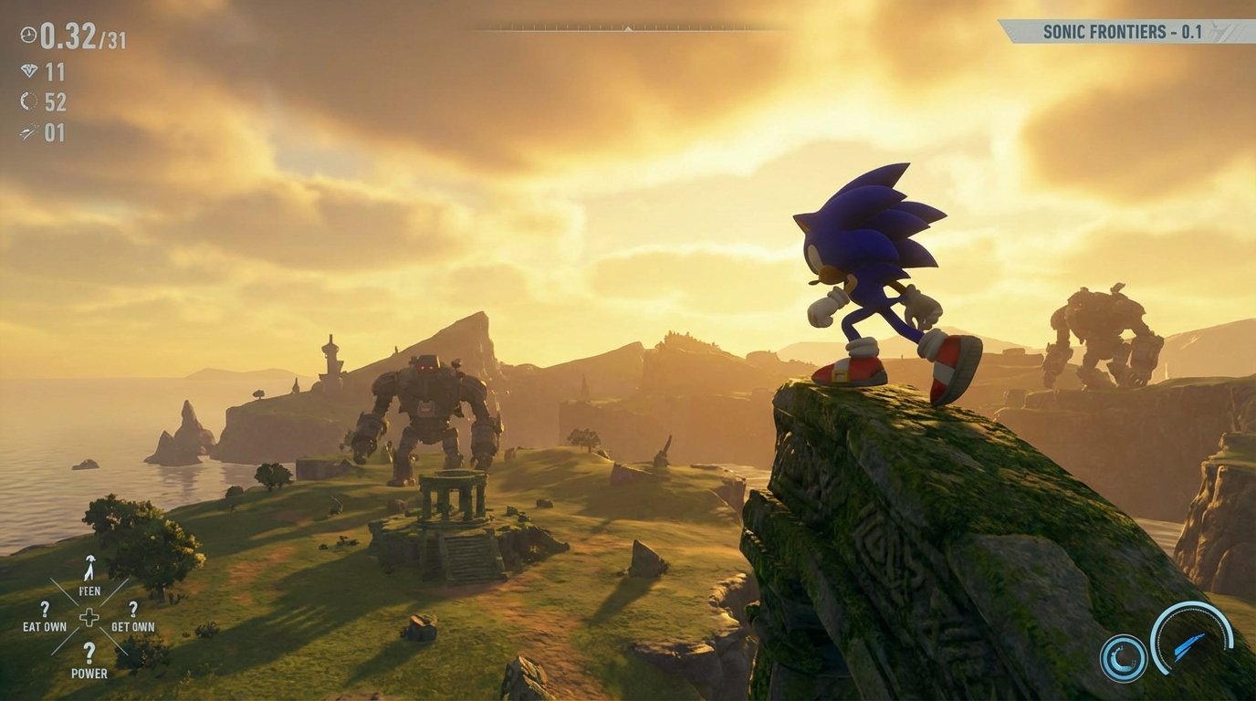 Sonic Frontiers game screenshot