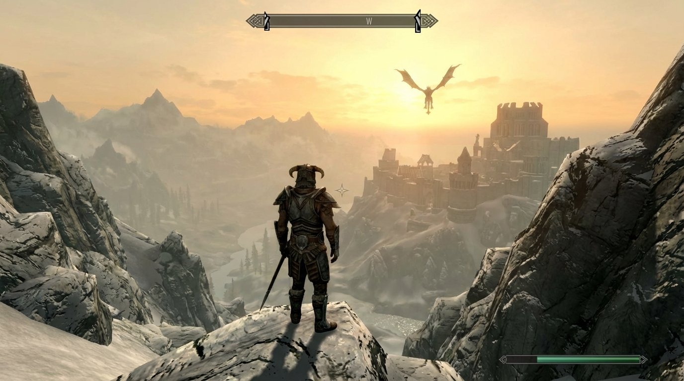 The Elder Scrolls V: Skyrim game screenshot