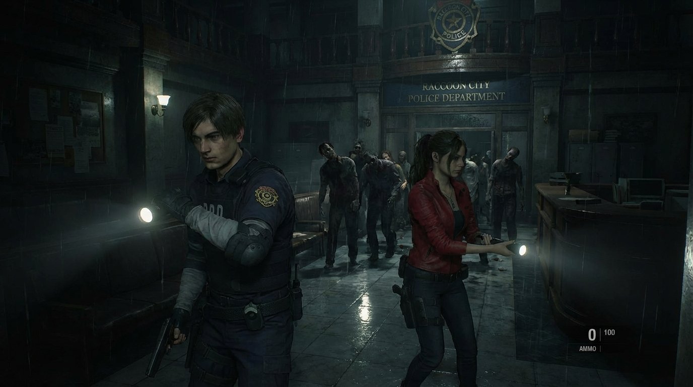 Resident Evil 2 game screenshot