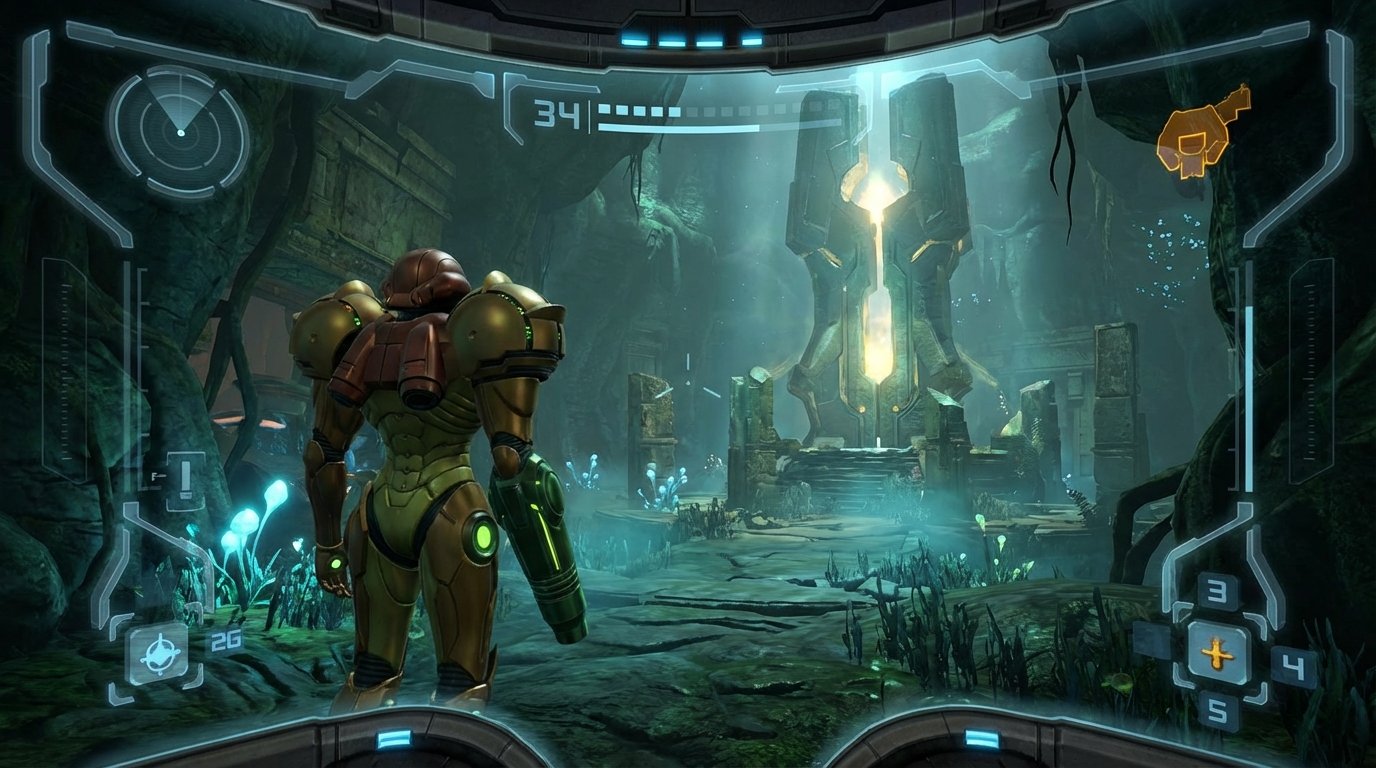 Metroid game screenshot
