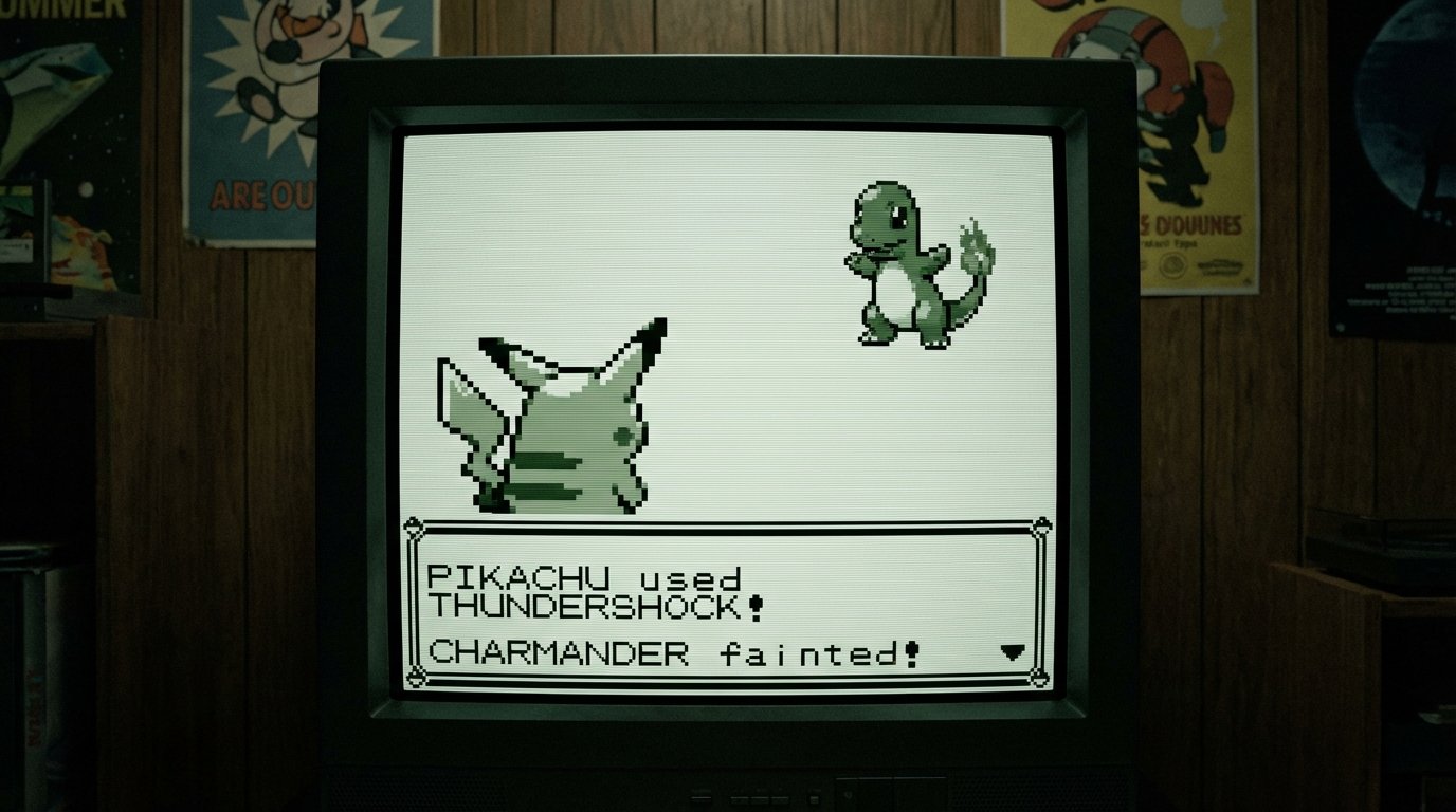 Pokémon Red and Blue game screenshot