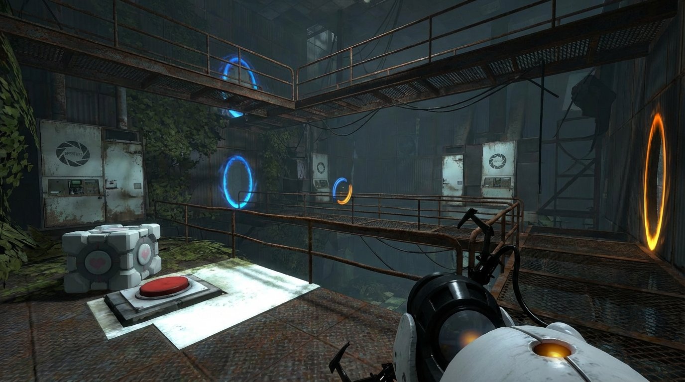 Portal 2 game screenshot