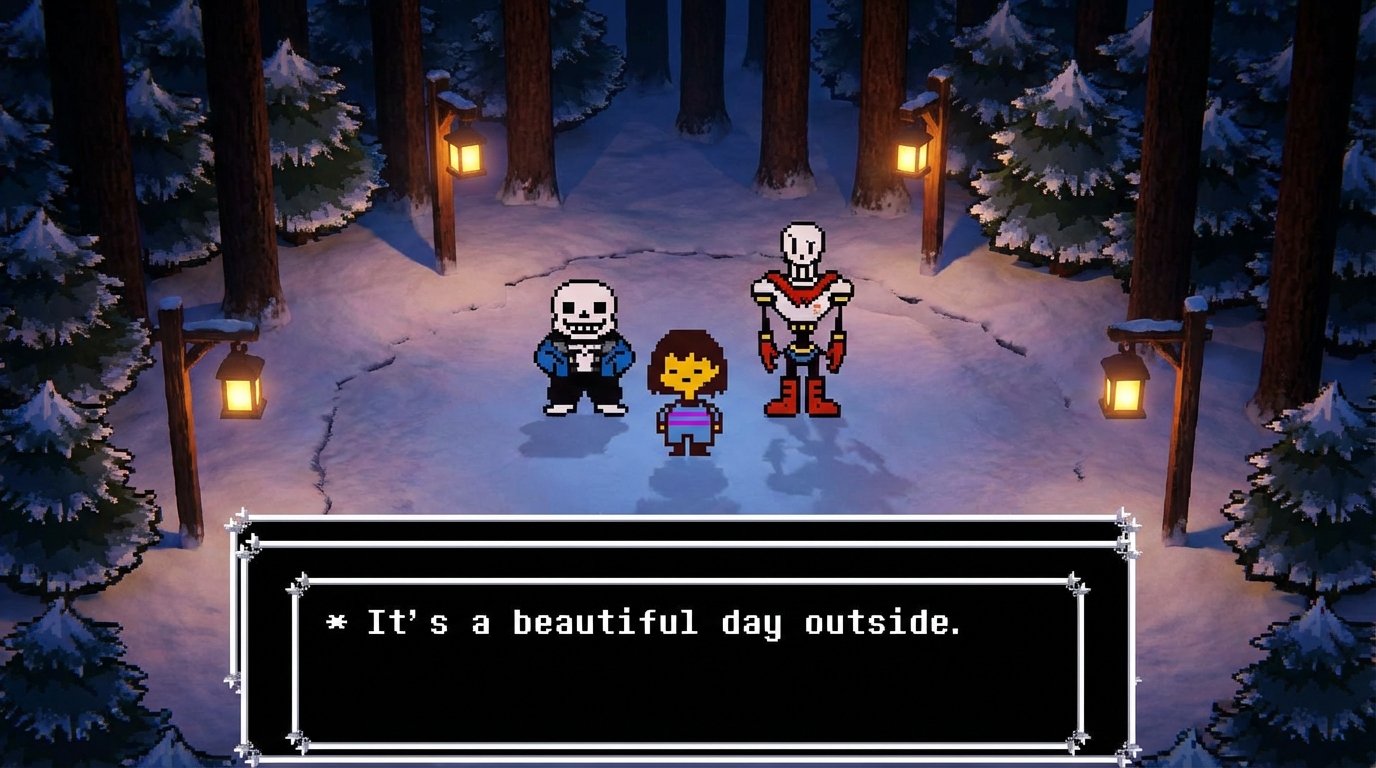 Undertale game screenshot