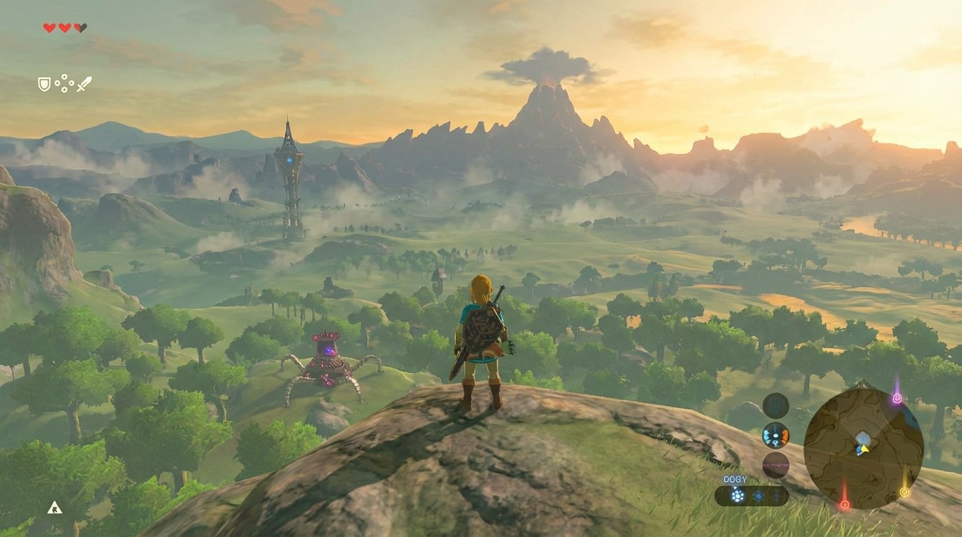 The Legend of Zelda: Breath of the Wild game screenshot