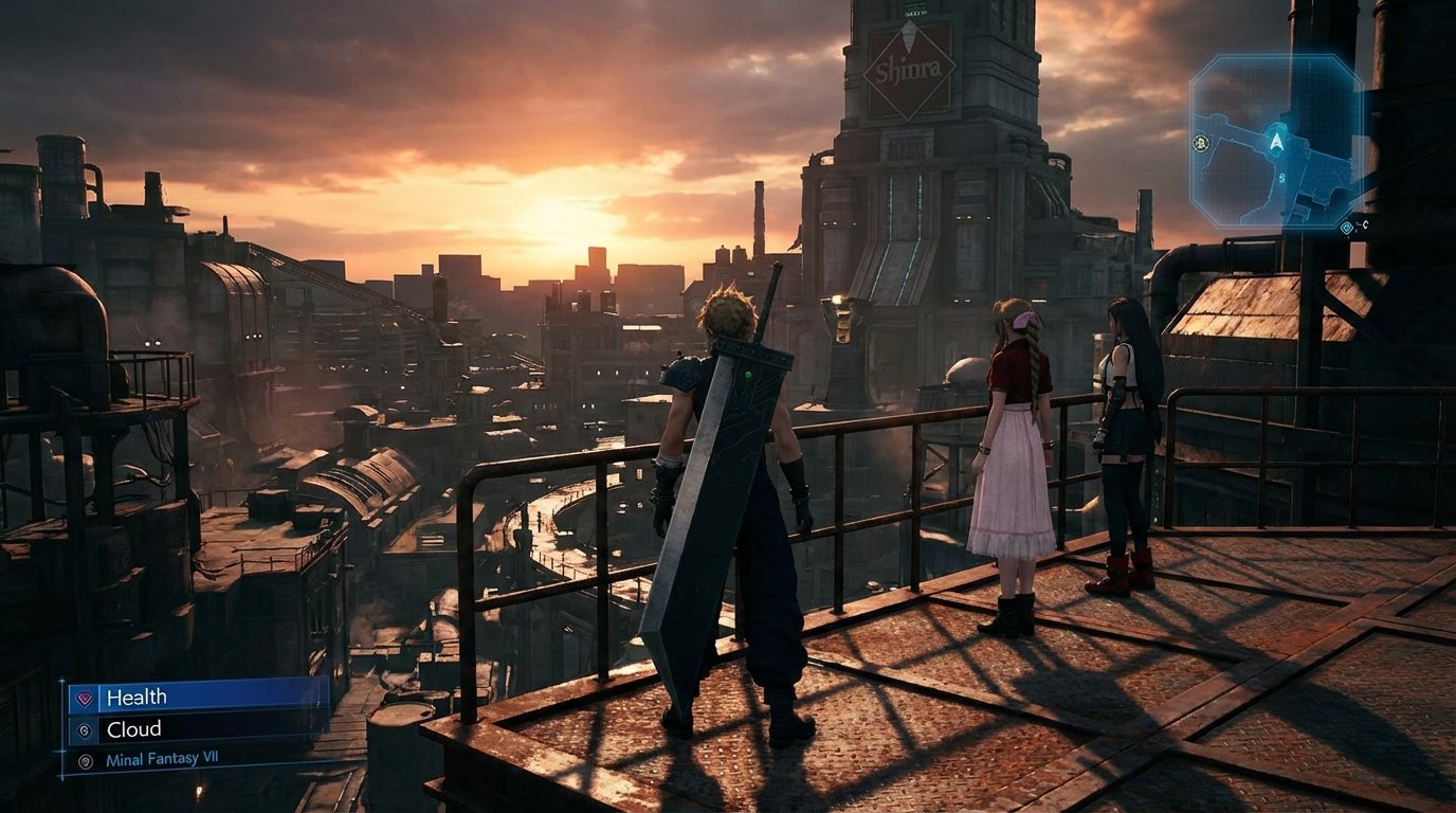 Final Fantasy VII game screenshot